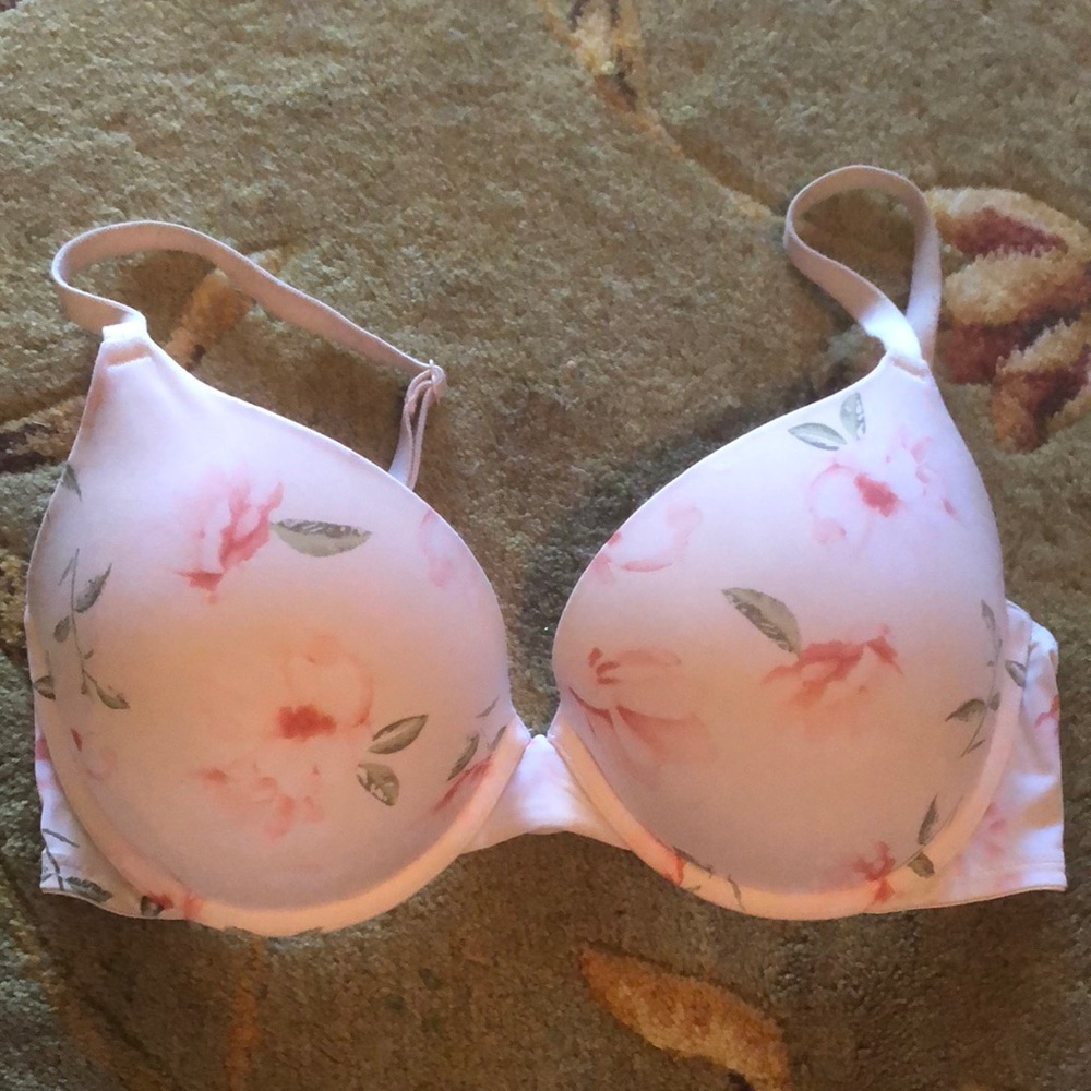 Floral T-shirt Bra